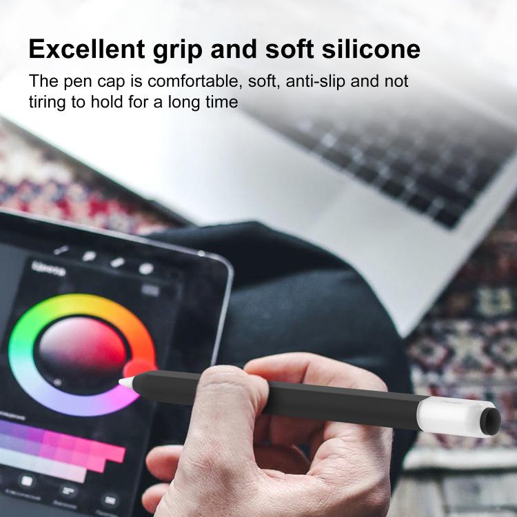 XDcase Jelly Abnehmbare Kappe Silikon Stylus-Stifthülle, Für Apple Pencil USB-C / 3