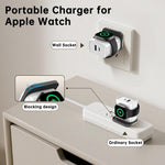XL-16 3 in 1 20W USB + Type-C Multifunktionsladegerät für Apple Watch mit kabelloser Ladefunktion, Stecker: US-Stecker