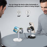 Q11 20W 3-in-1 Multifunktionales magnetisches kabelloses Ladegerät