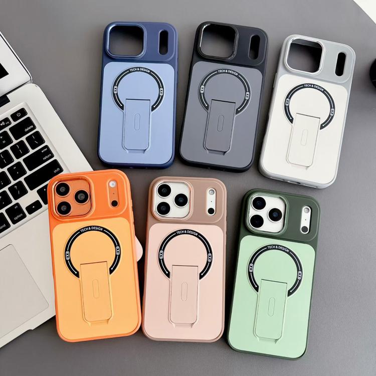 Magnetische Handyhülle aus hautfreundlichem TPU und PC mit Ständer, für iPhone 17 Pro Max, für iPhone 17 Pro, für iPhone 17, für iPhone 16 Pro Max, für iPhone 16 Pro, für iPhone 16, für iPhone 15 Pro Max, für iPhone 15 Pro