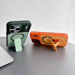 Magnetische Handyhülle aus hautfreundlichem TPU und PC mit Ständer, für iPhone 17 Pro Max, für iPhone 17 Pro, für iPhone 17, für iPhone 16 Pro Max, für iPhone 16 Pro, für iPhone 16, für iPhone 15 Pro Max, für iPhone 15 Pro
