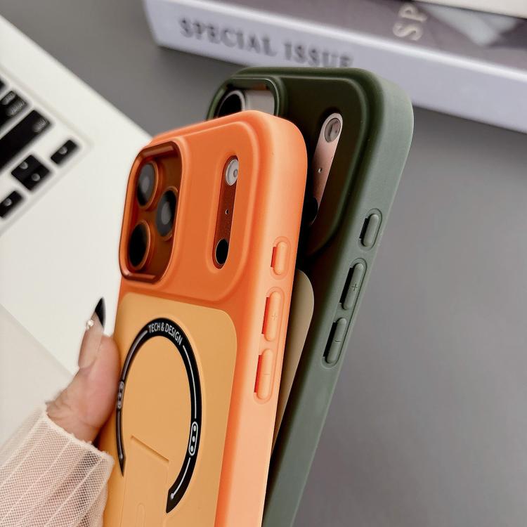 Magnetische Handyhülle aus hautfreundlichem TPU und PC mit Ständer, für iPhone 17 Pro Max, für iPhone 17 Pro, für iPhone 17, für iPhone 16 Pro Max, für iPhone 16 Pro, für iPhone 16, für iPhone 15 Pro Max, für iPhone 15 Pro