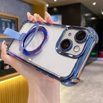 Kristallschutzring Holde TPU + Acryl Magnethülle, für iPhone 14 Plus, für iPhone 14, für iPhone 14 Pro, für iPhone 14 Pro Max, für iPhone 13 Pro Max, für iPhone 13 Pro