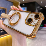 Kristallschutzring Holde TPU + Acryl Magnethülle, für iPhone 14 Plus, für iPhone 14, für iPhone 14 Pro, für iPhone 14 Pro Max, für iPhone 13 Pro Max, für iPhone 13 Pro