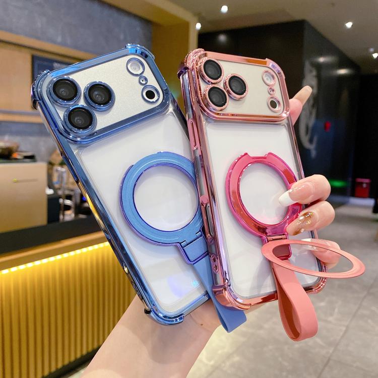 Kristallschutz-Ringhalter TPU + Acryl Magnetische Handyhülle, für iPhone 13