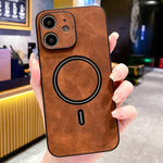 Lammleder-Kunstleder-Magnet-Handyhülle, für iPhone 11, für iPhone 11 Pro