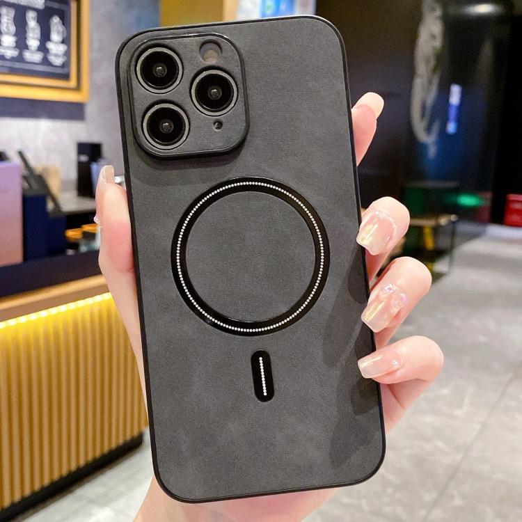 Lammleder-Kunstleder-Magnet-Handyhülle, für iPhone 11, für iPhone 11 Pro