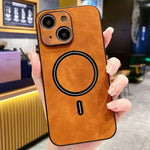 Lammfell-Kunstleder-Magnethülle, für iPhone 14 Pro Max, für iPhone 13 Pro Max, für iPhone 13 Pro, für iPhone 13, für iPhone 12, für iPhone 12 Pro Max, für iPhone 12 Pro, für iPhone 11 Pro Max