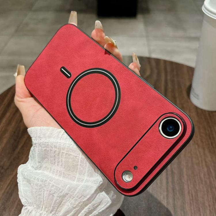 Lammleder Kunstleder Magnetische Handyhülle, Für iPhone 17e / 16e, Für iPhone 17 Pro Max, Für iPhone 17 Pro, Für iPhone 17, Für iPhone Air, Für iPhone 16 Pro Max, Für iPhone 16 Pro, Für iPhone 16 Plus