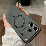 Lammleder Kunstleder Magnetische Handyhülle, Für iPhone 17e / 16e, Für iPhone 17 Pro Max, Für iPhone 17 Pro, Für iPhone 17, Für iPhone Air, Für iPhone 16 Pro Max, Für iPhone 16 Pro, Für iPhone 16 Plus