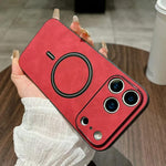 Lammleder Kunstleder Magnetische Handyhülle, Für iPhone 17e / 16e, Für iPhone 17 Pro Max, Für iPhone 17 Pro, Für iPhone 17, Für iPhone Air, Für iPhone 16 Pro Max, Für iPhone 16 Pro, Für iPhone 16 Plus