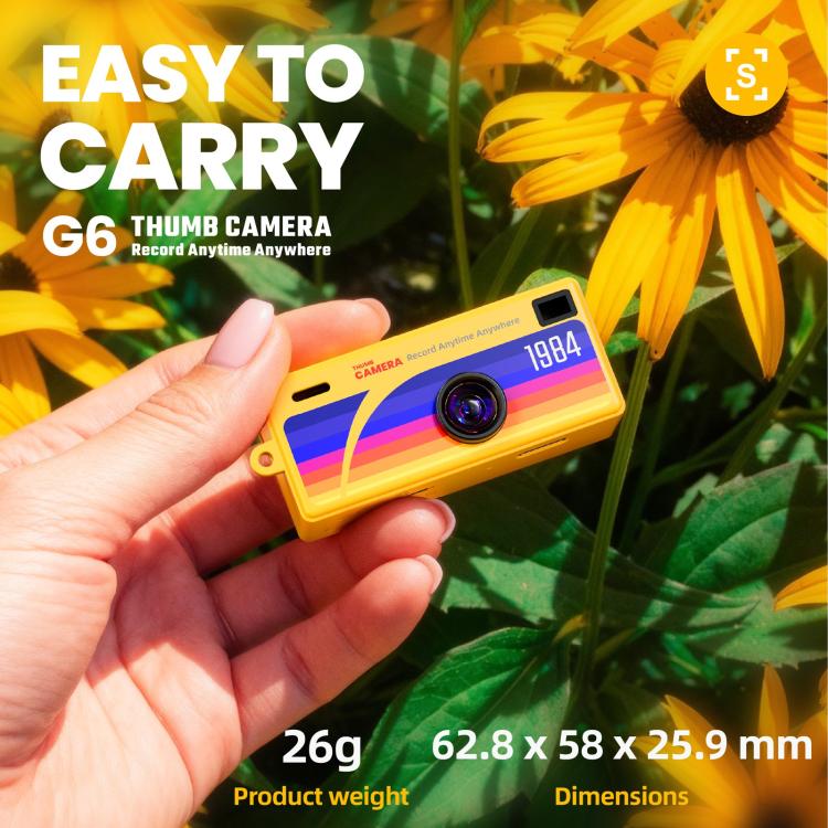 G6 0,96 Zoll TFT-Bildschirm Kinder Mini Digitalkamera