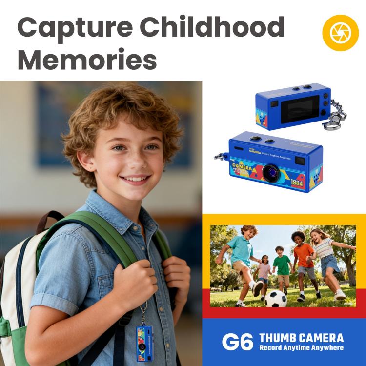G6 0,96 Zoll TFT-Bildschirm Kinder Mini Digitalkamera