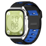 xDfind Flat-head Dual-color Silicone Watch Band, For Huawei Watch Fit4 Pro / Fit4 / Fit3, For Huawei Watch D2