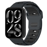 xDfind Flat-head Dual-color Silicone Watch Band, For Xiaomi Band 10 Pro / 9 Pro / Redmi Watch 6, For Redmi Watch 3 Active / Watch 3 Lite, For Redmi Watch 3