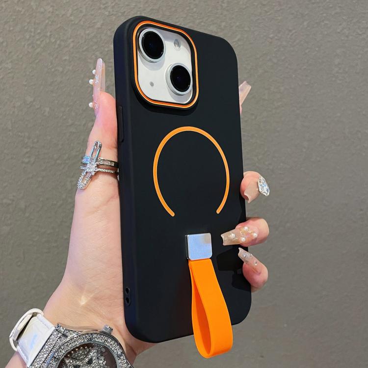 Hautgefühl Magnetische TPU-Handyhülle mit Silikonriemen, Für iPhone 13, Für iPhone 12 / 12 Pro, Für iPhone 12 Pro Max, Für iPhone 11 Pro Max, Für iPhone 11, Für iPhone 11 Pro