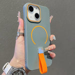 Hautgefühl Magnetische TPU-Handyhülle mit Silikonriemen, Für iPhone 13, Für iPhone 12 / 12 Pro, Für iPhone 12 Pro Max, Für iPhone 11 Pro Max, Für iPhone 11, Für iPhone 11 Pro