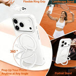 XDcase YADUN Drehbarer Ständer Magnetische Handyhülle, Für iPhone 17 Pro Max, Für iPhone 17 Pro