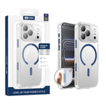 XDcase Mattierte Transparente Magnetische Stoßfeste Handyhülle, Für iPhone 17 Pro Max, Für iPhone 17 Pro, Für iPhone 17