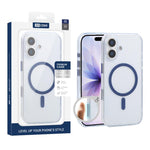 XDcase Mattierte Transparente Magnetische Stoßfeste Handyhülle, Für iPhone 17 Pro Max, Für iPhone 17 Pro, Für iPhone 17