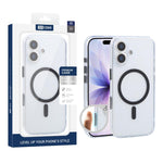 XDcase Mattierte Transparente Magnetische Stoßfeste Handyhülle, Für iPhone 17 Pro Max, Für iPhone 17 Pro, Für iPhone 17