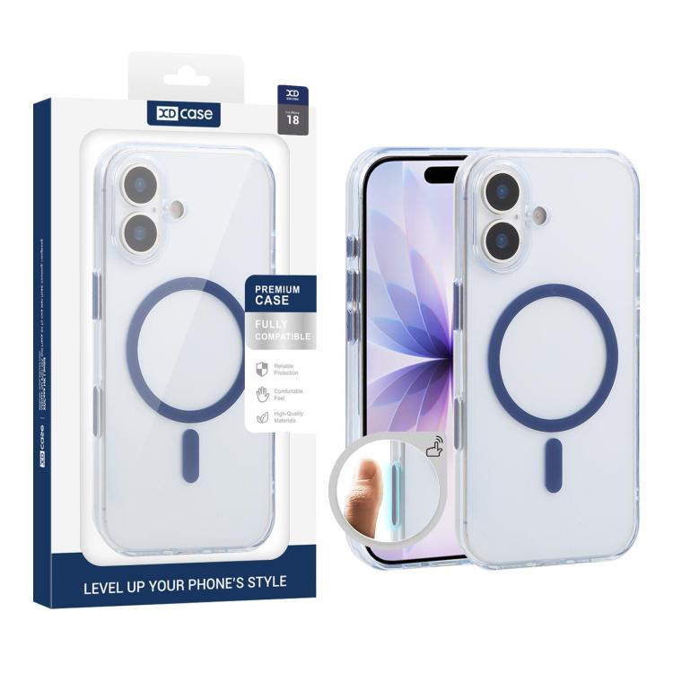 XDcase Mattierte Transparente Magnetische Stoßfeste Handyhülle, Für iPhone 17 Pro Max, Für iPhone 17 Pro, Für iPhone 17