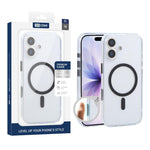 XDcase Mattierte Transparente Magnetische Stoßfeste Handyhülle, Für iPhone 17 Pro Max, Für iPhone 17 Pro, Für iPhone 17