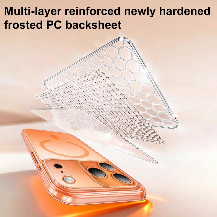 XDcase Mattierte Transparente Magnetische Stoßfeste Handyhülle, Für iPhone 17 Pro Max, Für iPhone 17 Pro, Für iPhone 17
