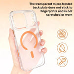 XDcase Mattierte Transparente Magnetische Stoßfeste Handyhülle, Für iPhone 17 Pro Max, Für iPhone 17 Pro, Für iPhone 17