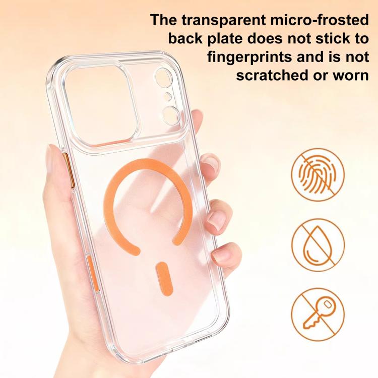 XDcase Mattierte Transparente Magnetische Stoßfeste Handyhülle, Für iPhone 17 Pro Max, Für iPhone 17 Pro, Für iPhone 17