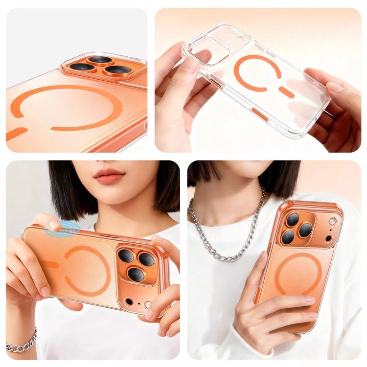 XDcase Mattierte Transparente Magnetische Stoßfeste Handyhülle, Für iPhone 17 Pro Max, Für iPhone 17 Pro, Für iPhone 17
