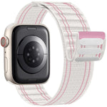 xDfind Nylon-Schlaufe Gewebtes Klettverschluss-Uhrenarmband, Für Apple Watch 42 / 44 / 45 / 46 / 49mm, Für Apple Watch 38 / 40 / 41 / S11 42mm