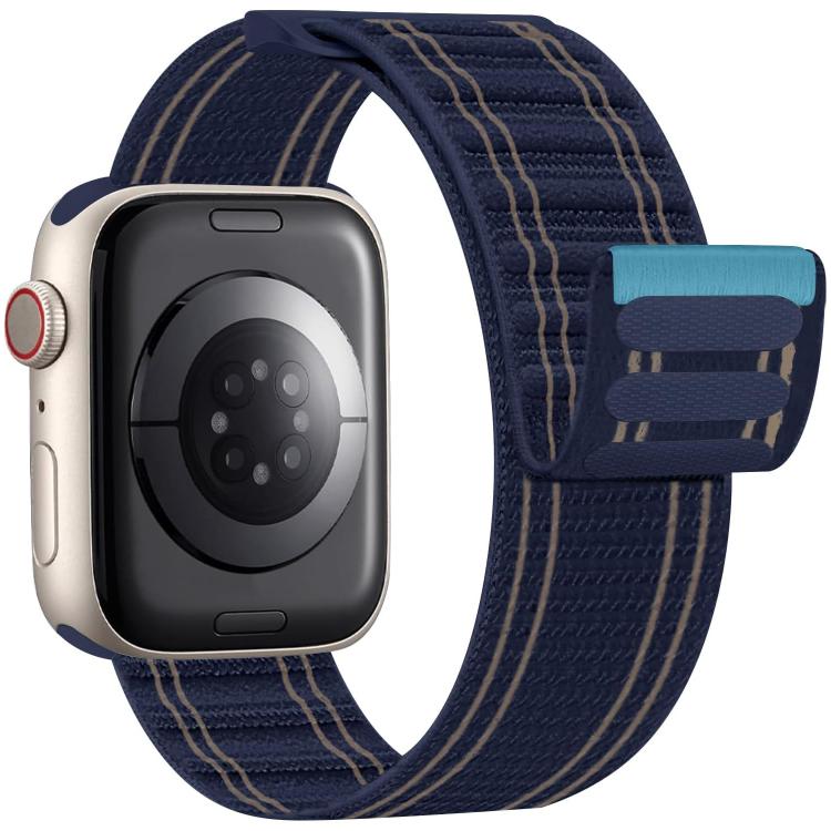 xDfind Nylon-Schlaufe Gewebtes Klettverschluss-Uhrenarmband, Für Apple Watch 42 / 44 / 45 / 46 / 49mm, Für Apple Watch 38 / 40 / 41 / S11 42mm