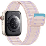 xDfind Nylon-Schlaufe Gewebtes Klettverschluss-Uhrenarmband, Für Apple Watch 42 / 44 / 45 / 46 / 49mm, Für Apple Watch 38 / 40 / 41 / S11 42mm