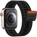 xDfind Nylon-Schlaufe Gewebtes Klettverschluss-Uhrenarmband, Für Apple Watch 42 / 44 / 45 / 46 / 49mm, Für Apple Watch 38 / 40 / 41 / S11 42mm