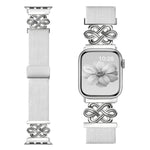 xDfind Chinesischer Knoten Nylon Geflochten Magnetische Schnalle Uhrenarmband, Für Apple Watch 42 / 44 / 45 / 46 / 49mm, Für Apple Watch 38 / 40 / 41 / S11 42mm