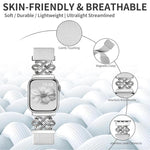 xDfind Chinesischer Knoten Nylon Geflochten Magnetische Schnalle Uhrenarmband, Für Apple Watch 42 / 44 / 45 / 46 / 49mm, Für Apple Watch 38 / 40 / 41 / S11 42mm
