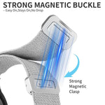 xDfind Chinesischer Knoten Nylon Geflochten Magnetische Schnalle Uhrenarmband, Für Apple Watch 42 / 44 / 45 / 46 / 49mm, Für Apple Watch 38 / 40 / 41 / S11 42mm