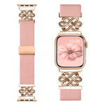 xDfind Chinesischer Knoten Nylon Geflochten Magnetische Schnalle Uhrenarmband, Für Apple Watch 42 / 44 / 45 / 46 / 49mm, Für Apple Watch 38 / 40 / 41 / S11 42mm