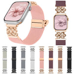 xDfind Chinesischer Knoten Nylon Geflochten Magnetische Schnalle Uhrenarmband, Für Apple Watch 42 / 44 / 45 / 46 / 49mm, Für Apple Watch 38 / 40 / 41 / S11 42mm