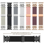 xDfind Chinesischer Knoten Nylon Geflochten Magnetische Schnalle Uhrenarmband, Für Apple Watch 42 / 44 / 45 / 46 / 49mm, Für Apple Watch 38 / 40 / 41 / S11 42mm