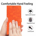 Tree Cat Embossed Flip Vegan Leather Phone Case, For iPhone 11 Pro Max, For iPhone 11, For iPhone 11 Pro