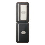 ESEBLE S3 Farbblock Kunstlederstruktur Magnetischer RFID Handy Kartenhalter