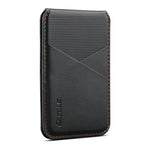 ESEBLE S3 Farbblock Kunstlederstruktur Magnetischer RFID Handy Kartenhalter