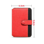 ESEBLE Klebestil Farbblock Faltbarer Handy Kartenhalter