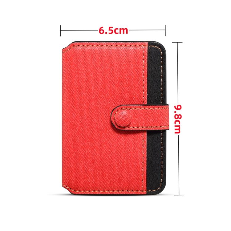 ESEBLE Klebestil Farbblock Faltbarer Handy Kartenhalter