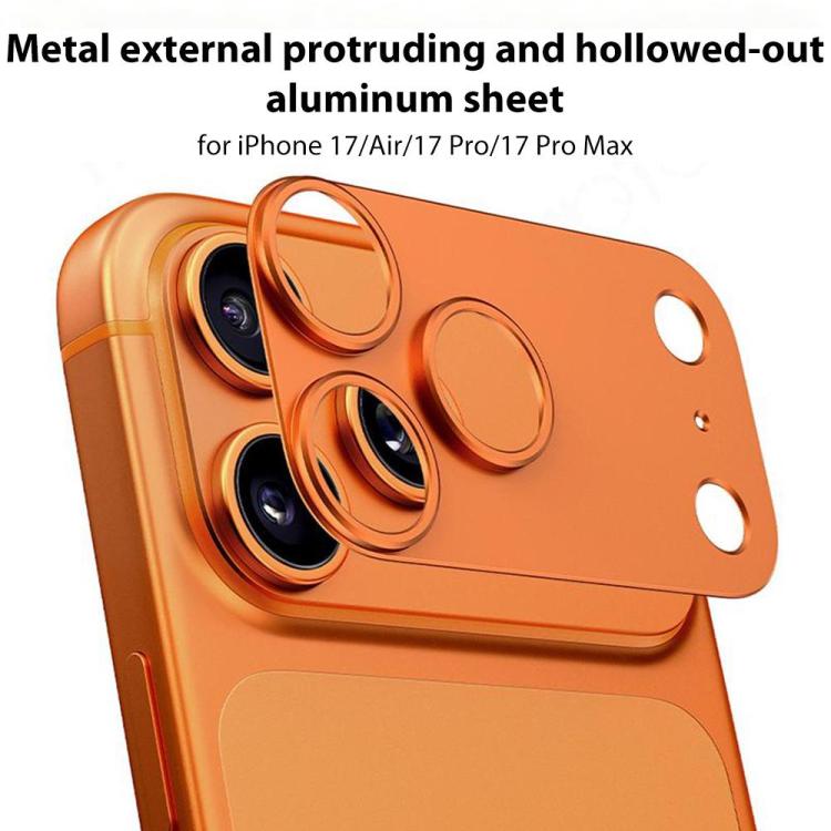 XDcase 5 Stück Kameraobjektivschutz aus hohler Titanlegierung, für iPhone 17