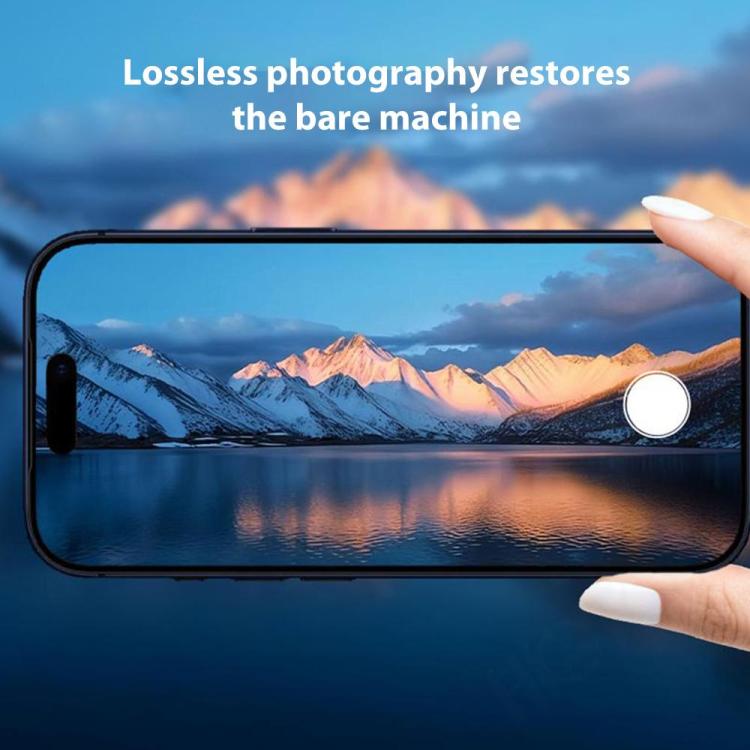 XDcase 5 Stück Kameraobjektivschutz aus hohler Titanlegierung, für iPhone 17