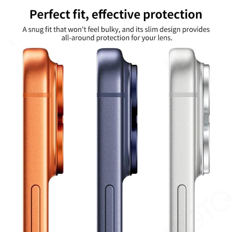 XDcase 5 Stück Rüstung Volle Abdeckung Mattierte Metall-Kameraobjektivringfolie, Für iPhone 17