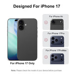 XDcase 5 Stück AF + AR Hawkeye Kameraschutzfolie mit Ausrichtungswerkzeug, Für iPhone 17